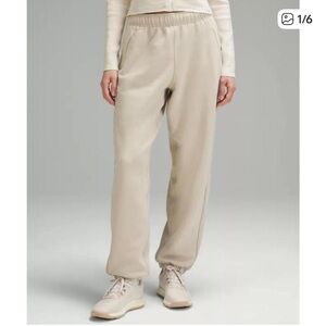 Lululemon Mojave Tan Oversized Joggers